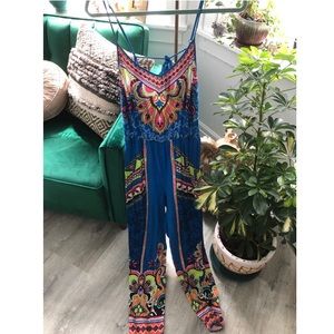 Flying Tomato+Paisley Jumpsuit+ Neon Multicolored